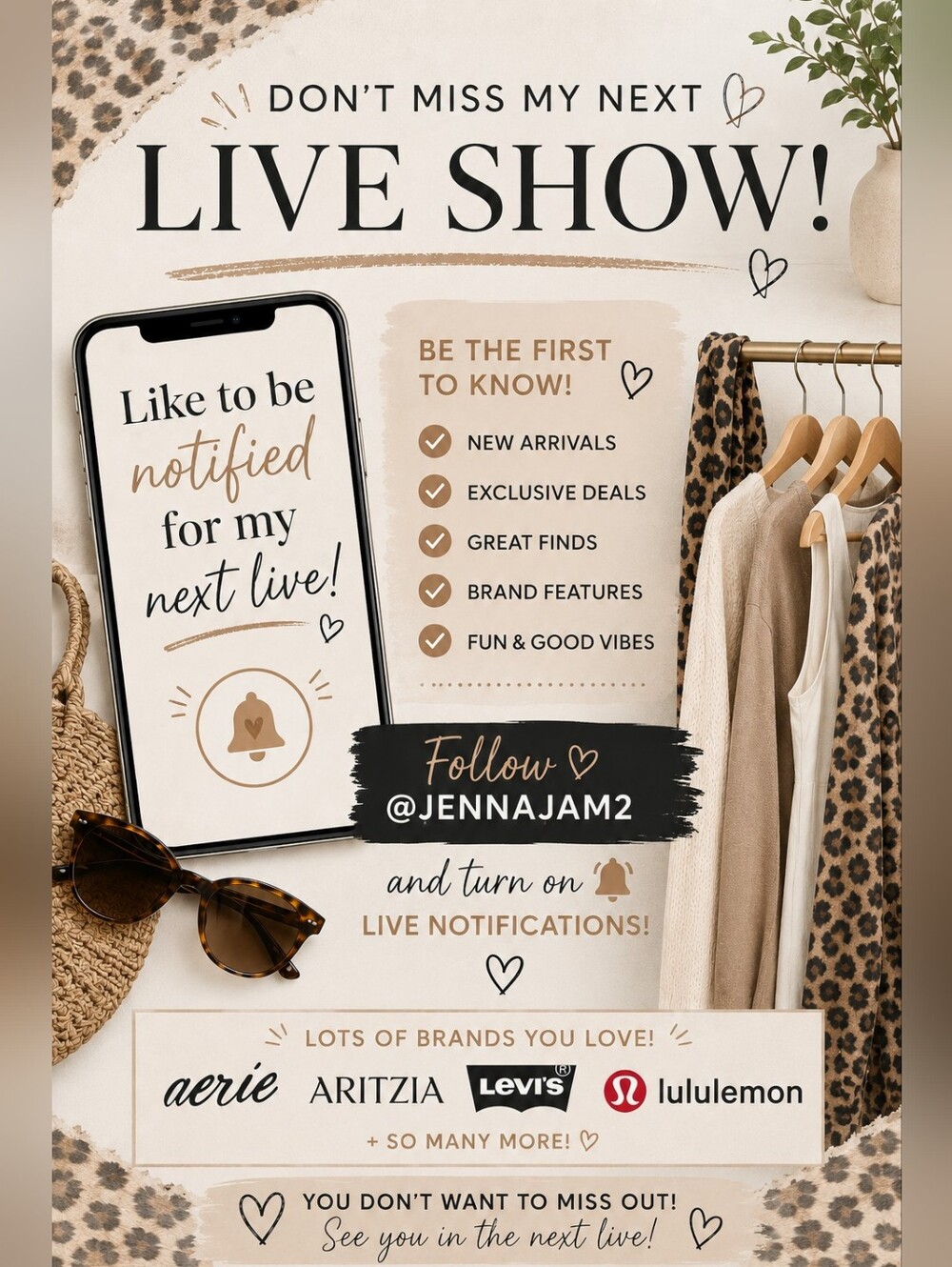 Live Show Notification!